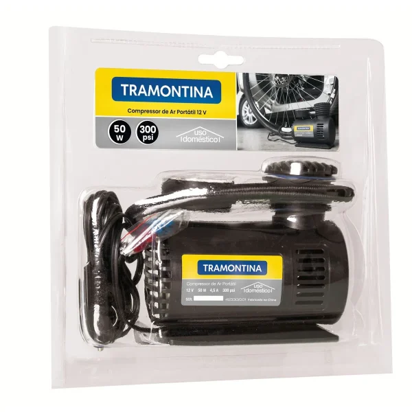 Compressor Ar Portatil 12V 50W - Tramontina - Image 3