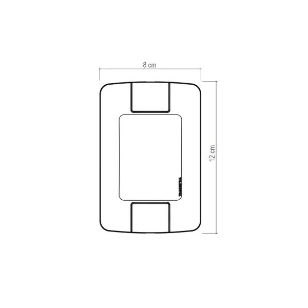 Conjunto 1 Interruptor Simples 6A/250V Aria - Tramontina - Image 3