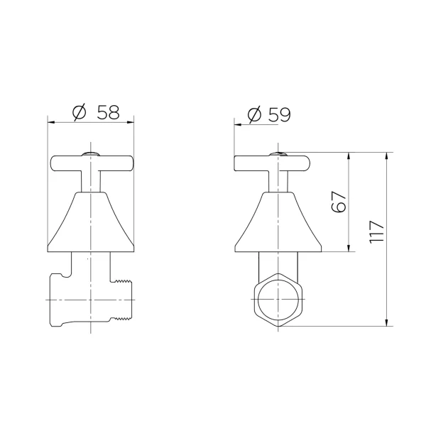 Registro de Pressão 3/4'' c/ Acabamento Primor - Docol - Image 2