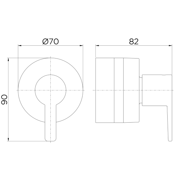 Acabamento p/ Registro Base Deca 1.1/4" e 1.1/2" Gali - Docol - Image 2