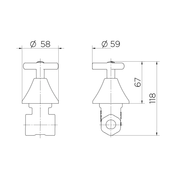 Registro De Gaveta 3/4'' c/ Acabamento Primor - Docol - Image 2