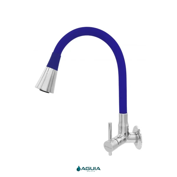 Torneira Color Shower Azul Ducha Cromada - Águia Metais