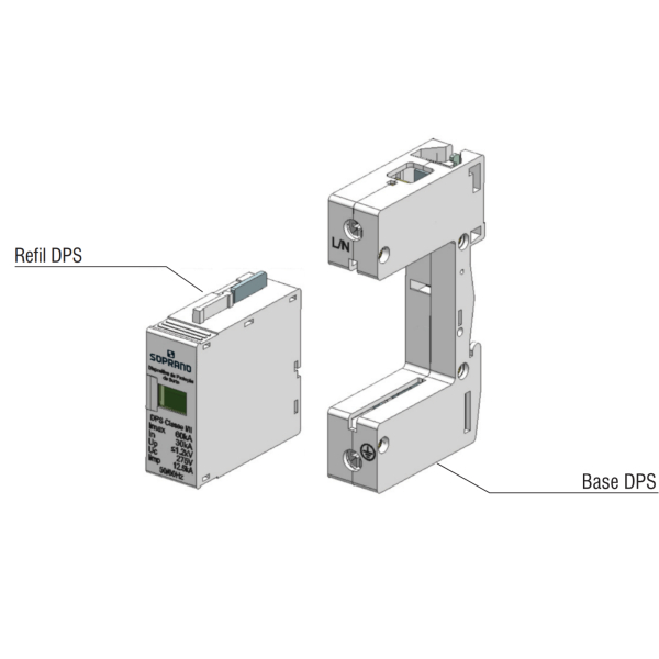 Disjuntor DPS 20kA Classe 2 - Soprano - Image 3