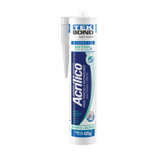 Adesivo Selador De Trincas 425g/280ml Branco - TekBond