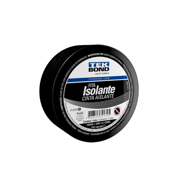 Fita Isolante 19mm x 20m x 0.13mm - TekBond