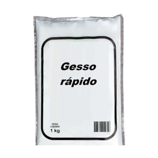 Gesso Rápido 1Kg - Cabral